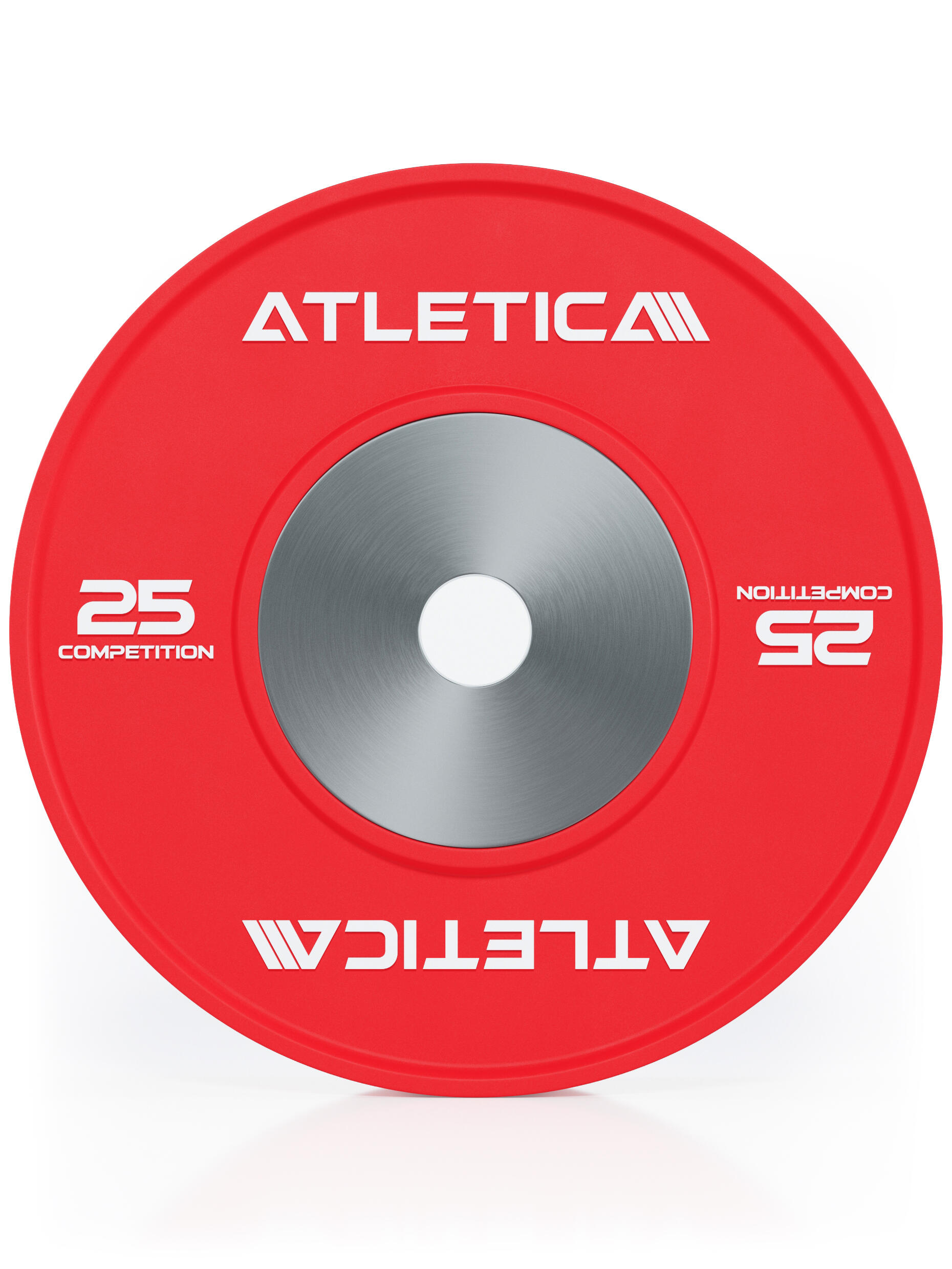 Competition Bumper Plates | 2 x 25kg | Hervorragende Aufprallabsorption 4/5
