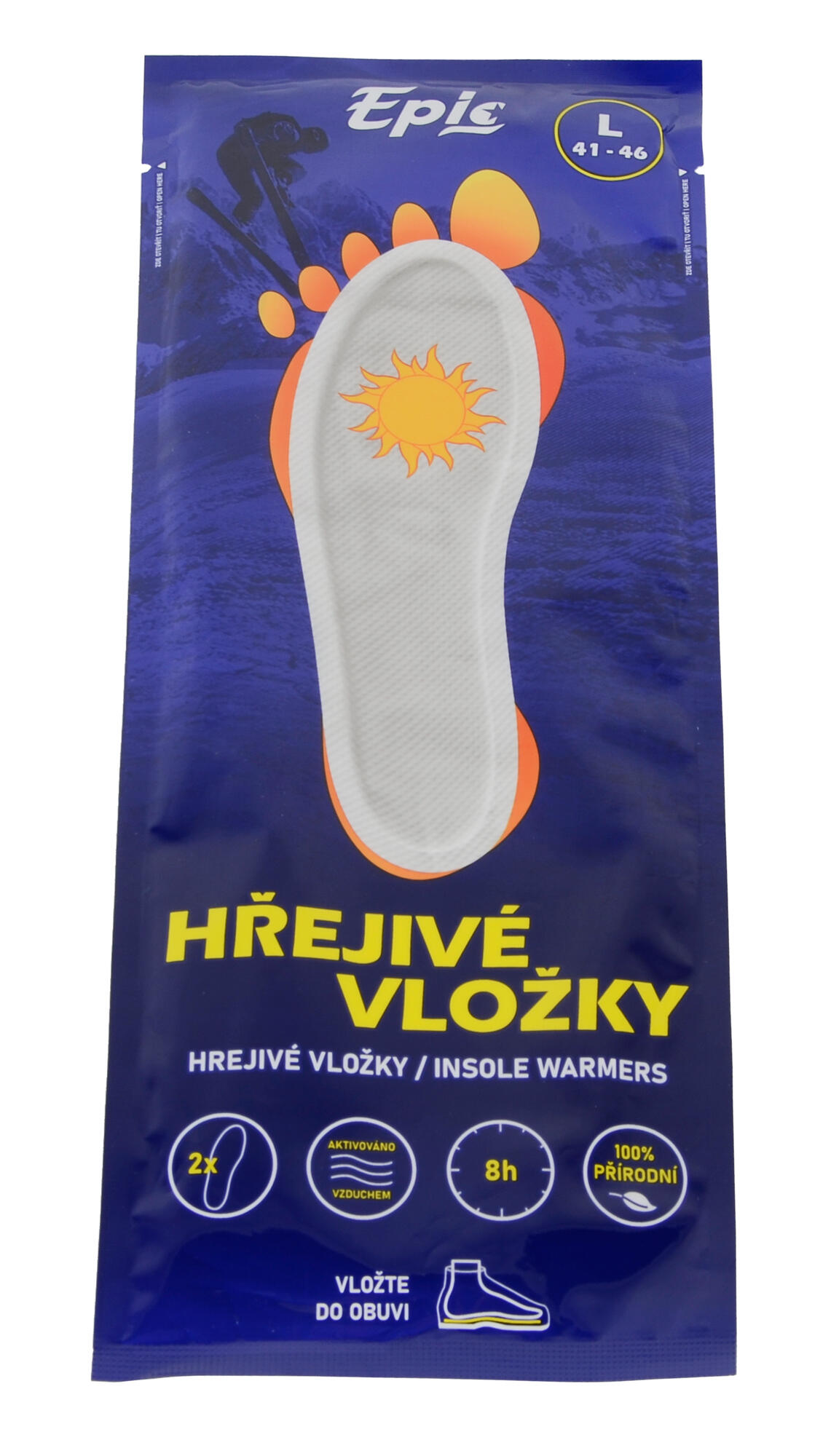 Ciepłe wkładki do butów Epicstar, wielkość L - 30 par 2/7