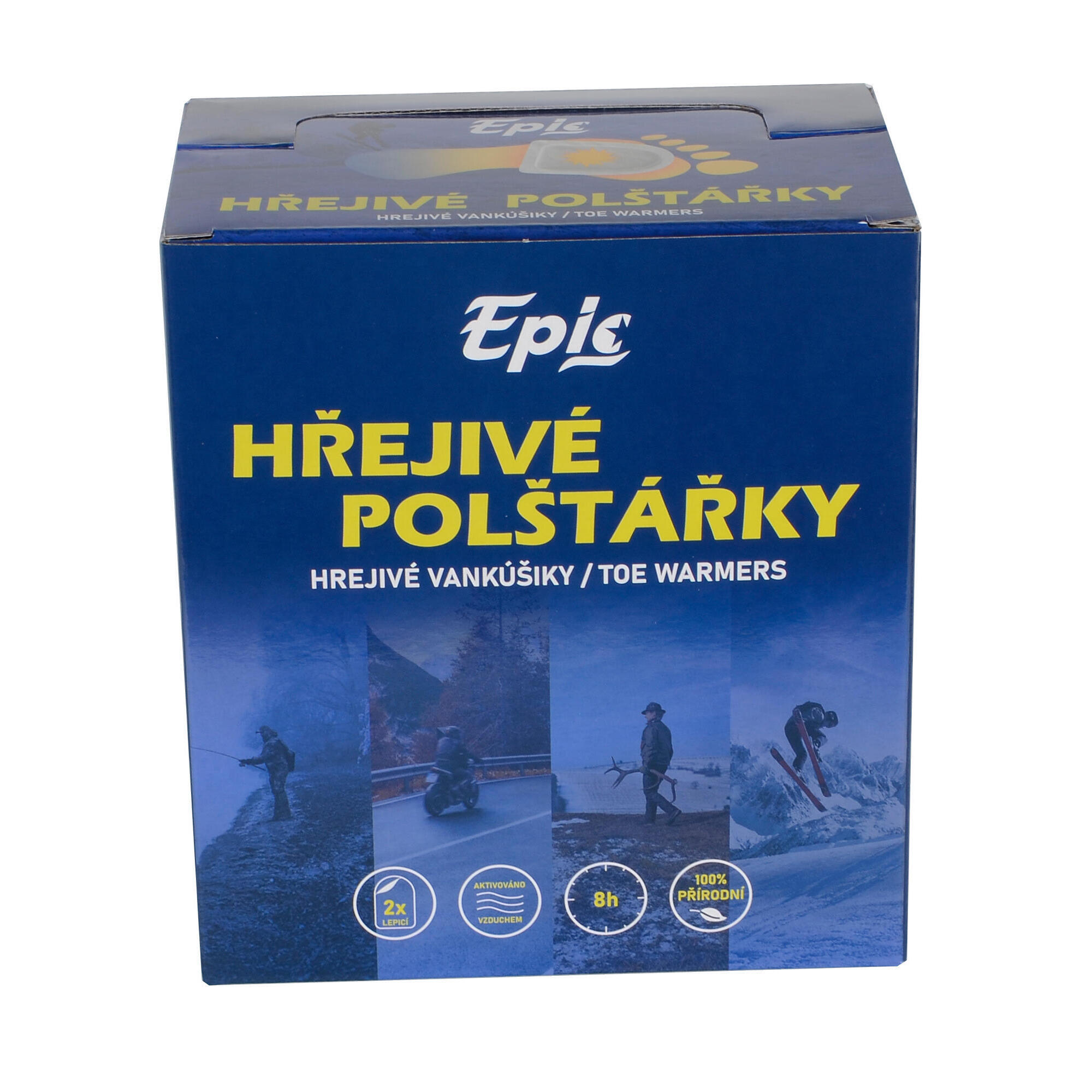 EPIC Hřejivé polštářky na nohy Epicstar - lepicí (1 balení = 40párů)