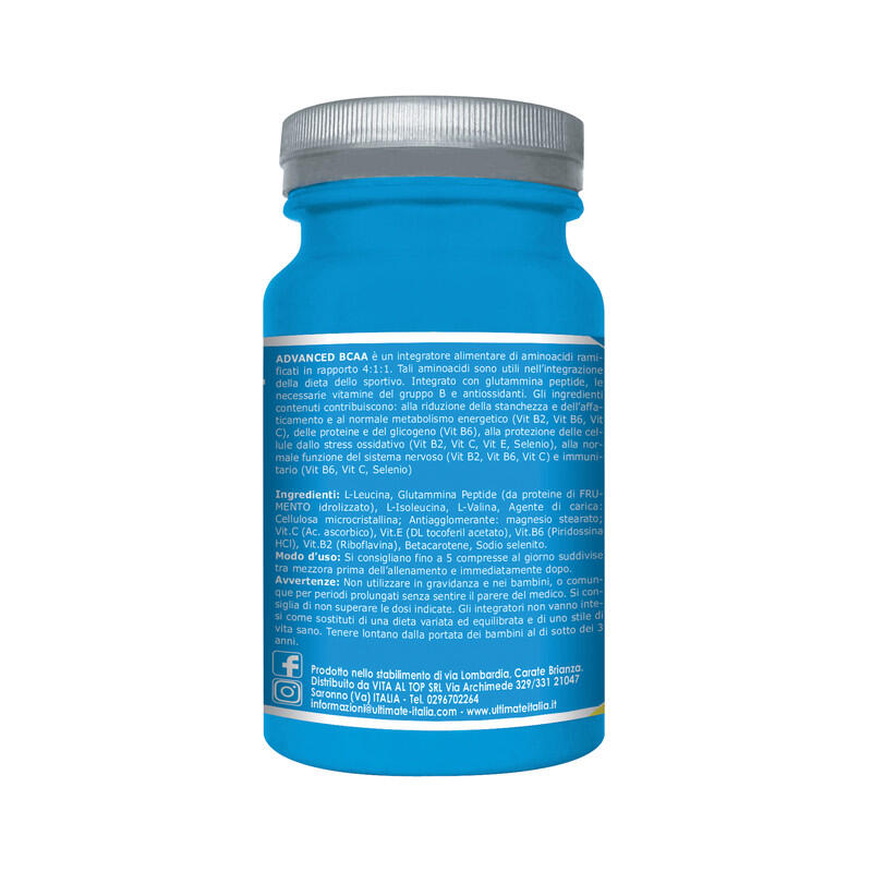 Integratore alimentare - ADVANCED BCAA - 240 cpr 2/7