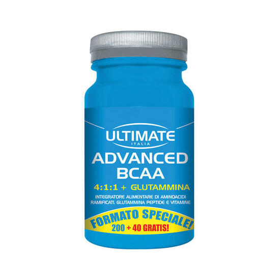 Integratore alimentare - ADVANCED BCAA - 240 cpr