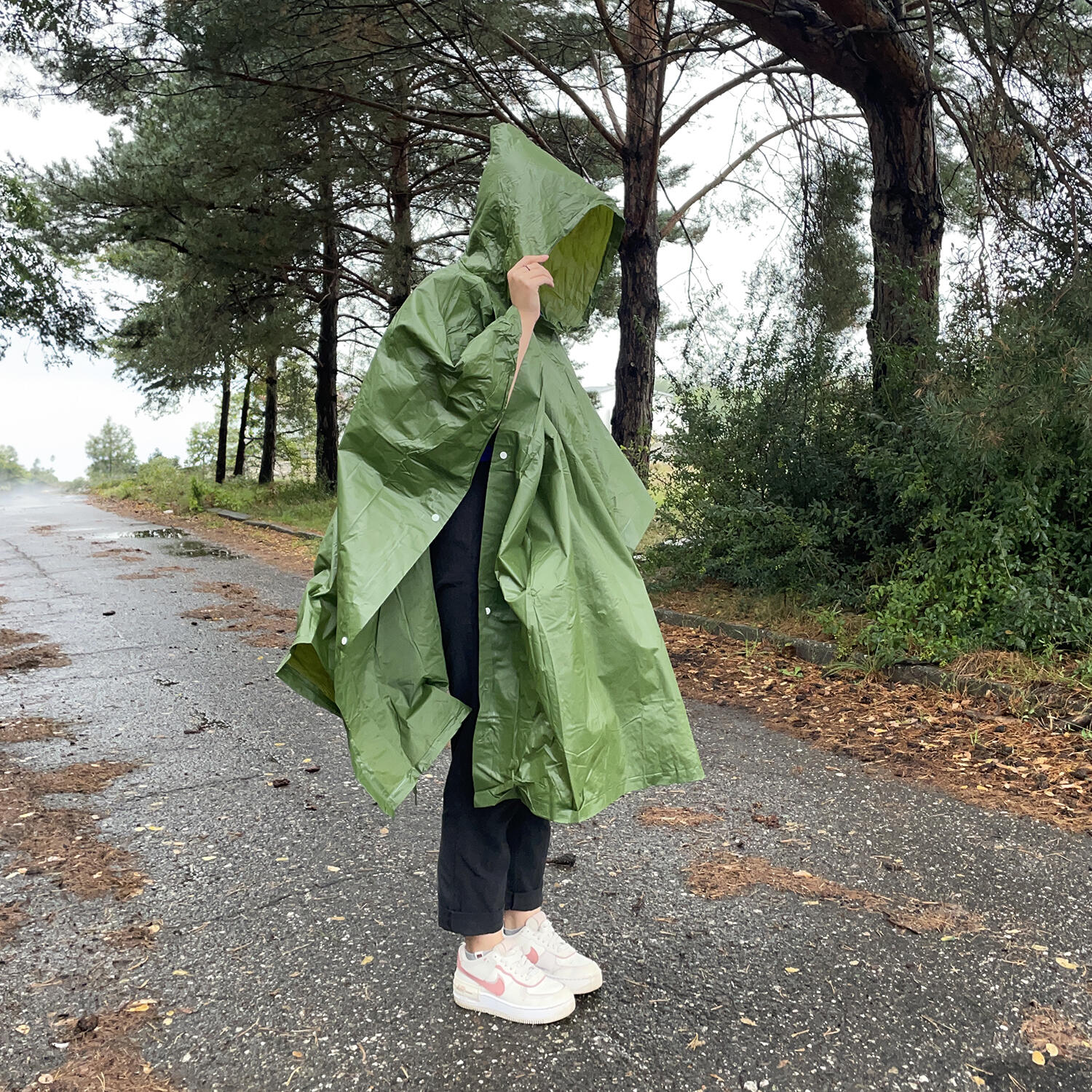Poncho-Jacke T PONCHO 4/7