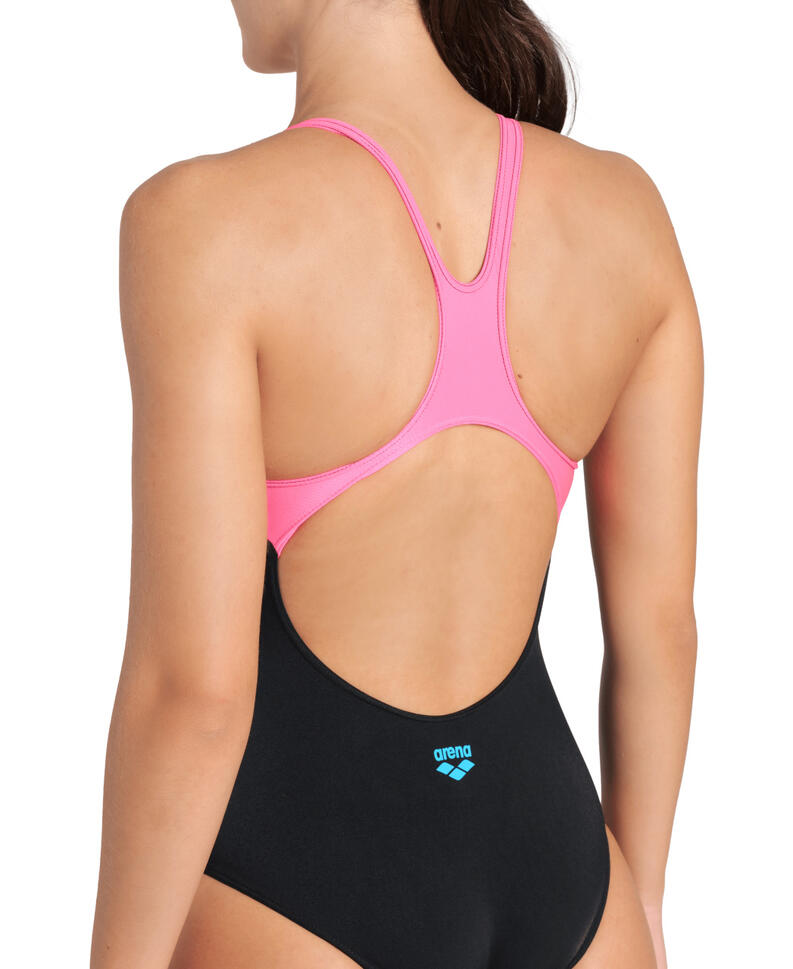 Strój kąpielowy damski Arena Foggy Dots Swimsuit Swim Pro Back