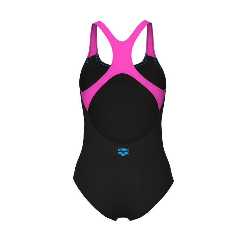 Strój kąpielowy damski Arena Foggy Dots Swimsuit Swim Pro Back