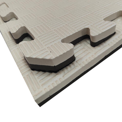 Tatami Puzzle EVA 100x100x40 mm (Lote 8 uds) Marrón-Beige 6/7