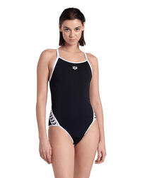 Maillot de bain Arena Icons Super Fly Back Solid Noir/Blanc