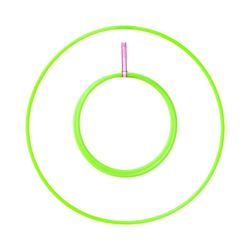 CIRKAO Hula Hoop Play Tubo dobrável 16 mm Ø 80 cm - verde