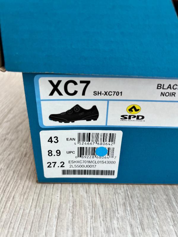 Entre Particuliers - Shimano XC7 MTB - chaussures de cyclocross 43 3/4