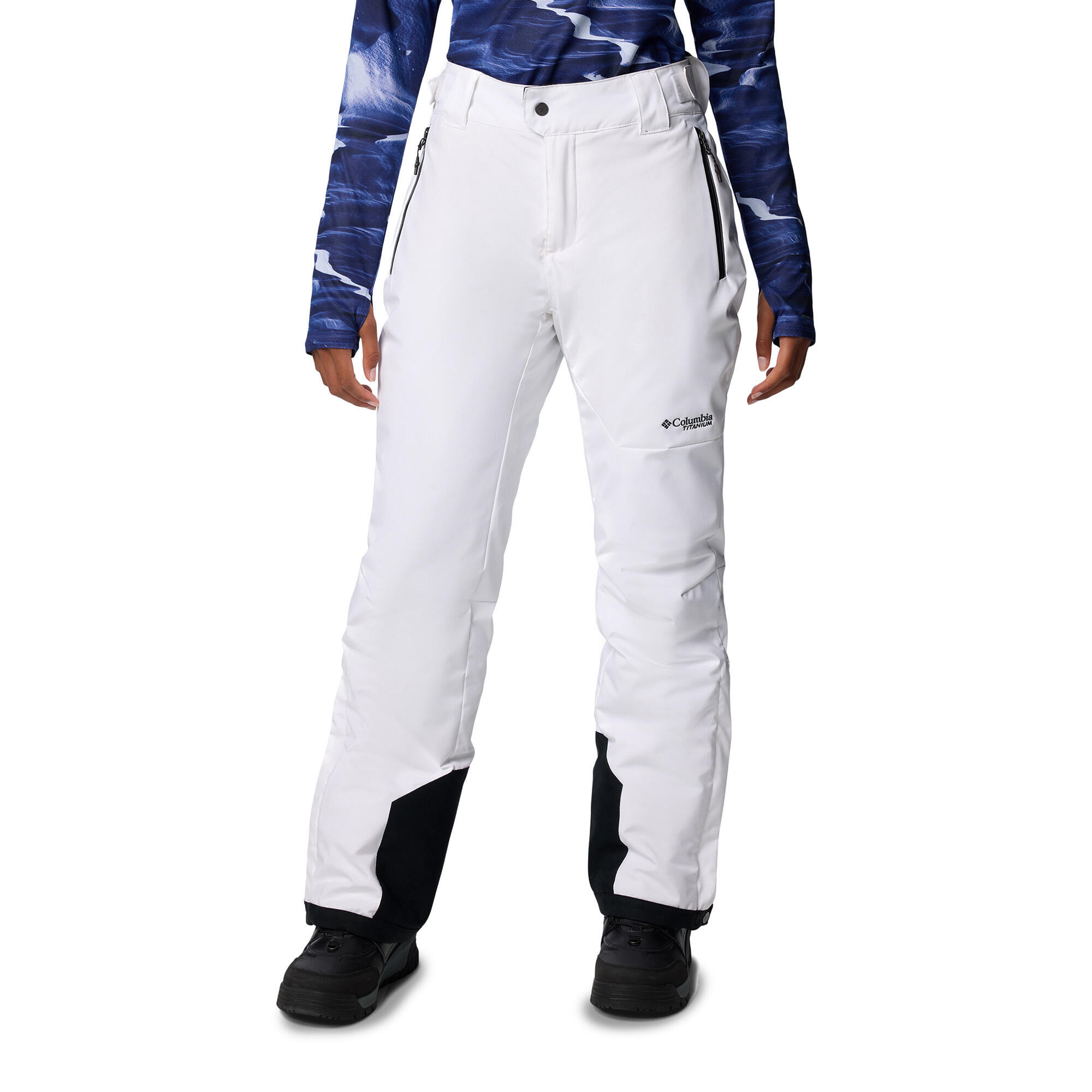 Columbia - Pantalon De Ski Femme Columbia Cirque Bowl Insulated - Pantalon De Ski - Blanc - Decathlon