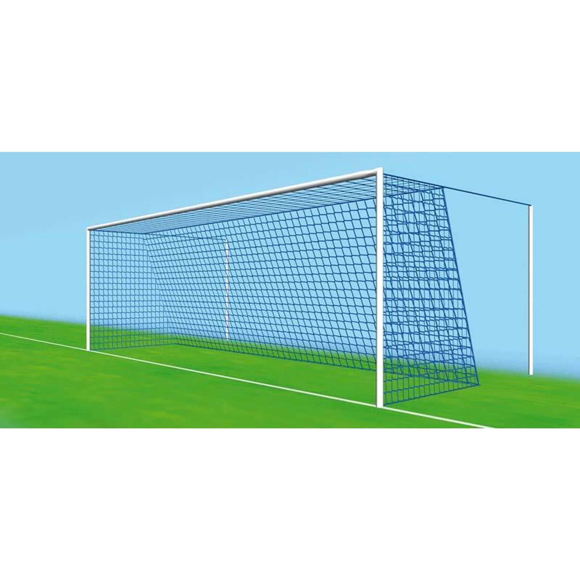 Set professionele voetbaldoelnetten 7 -  4mm mesh 120mm