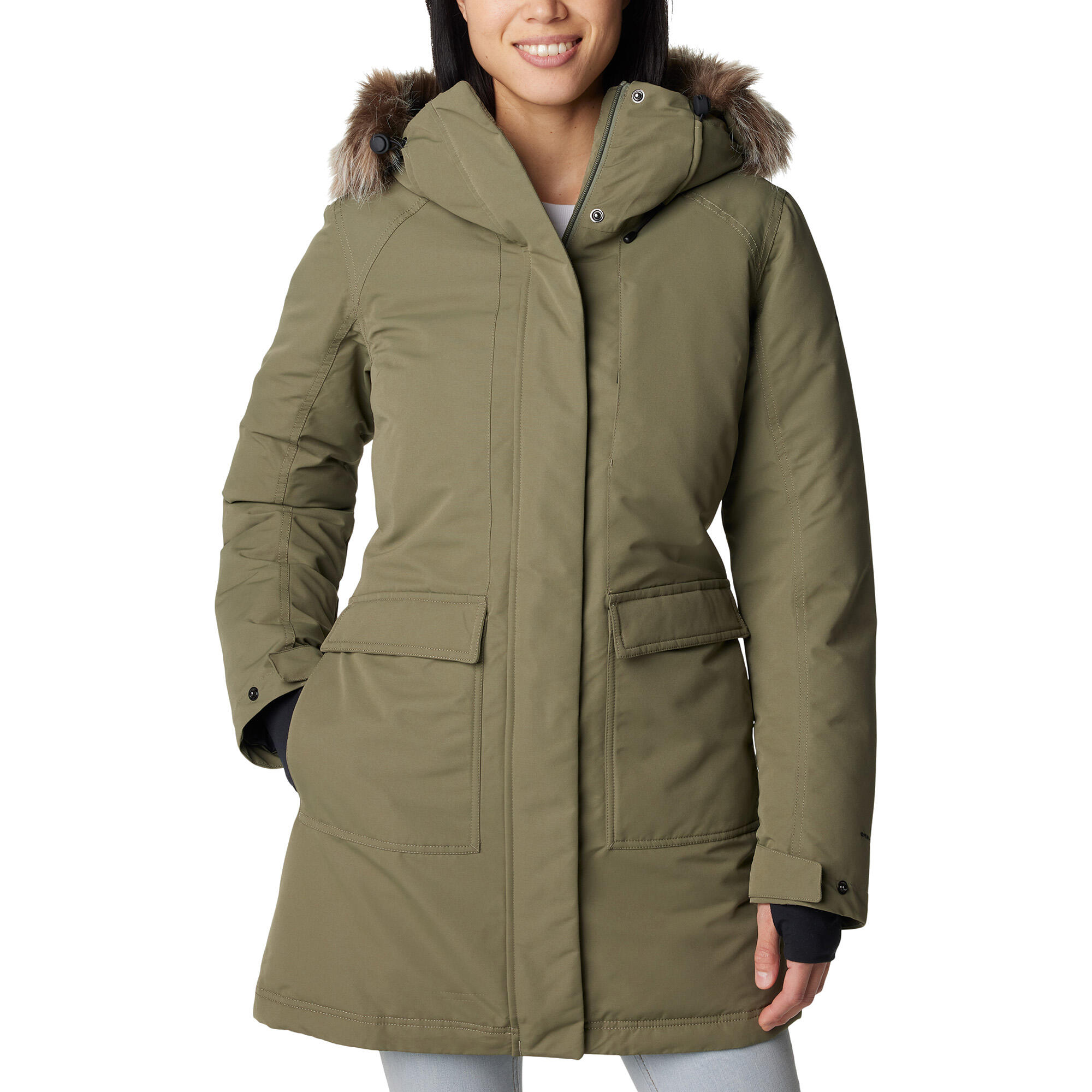 Casaco com isolamento Columbia Little Si II Ins Parka para mulher 1/5
