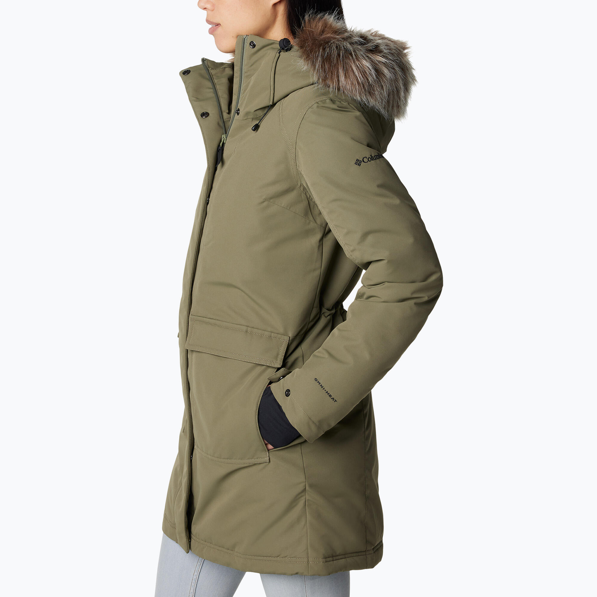 Casaco com isolamento Columbia Little Si II Ins Parka para mulher 3/5