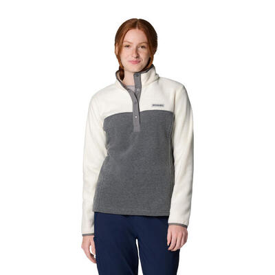 Columbia benton springs 1/2 snap-sweatshirt voor dames