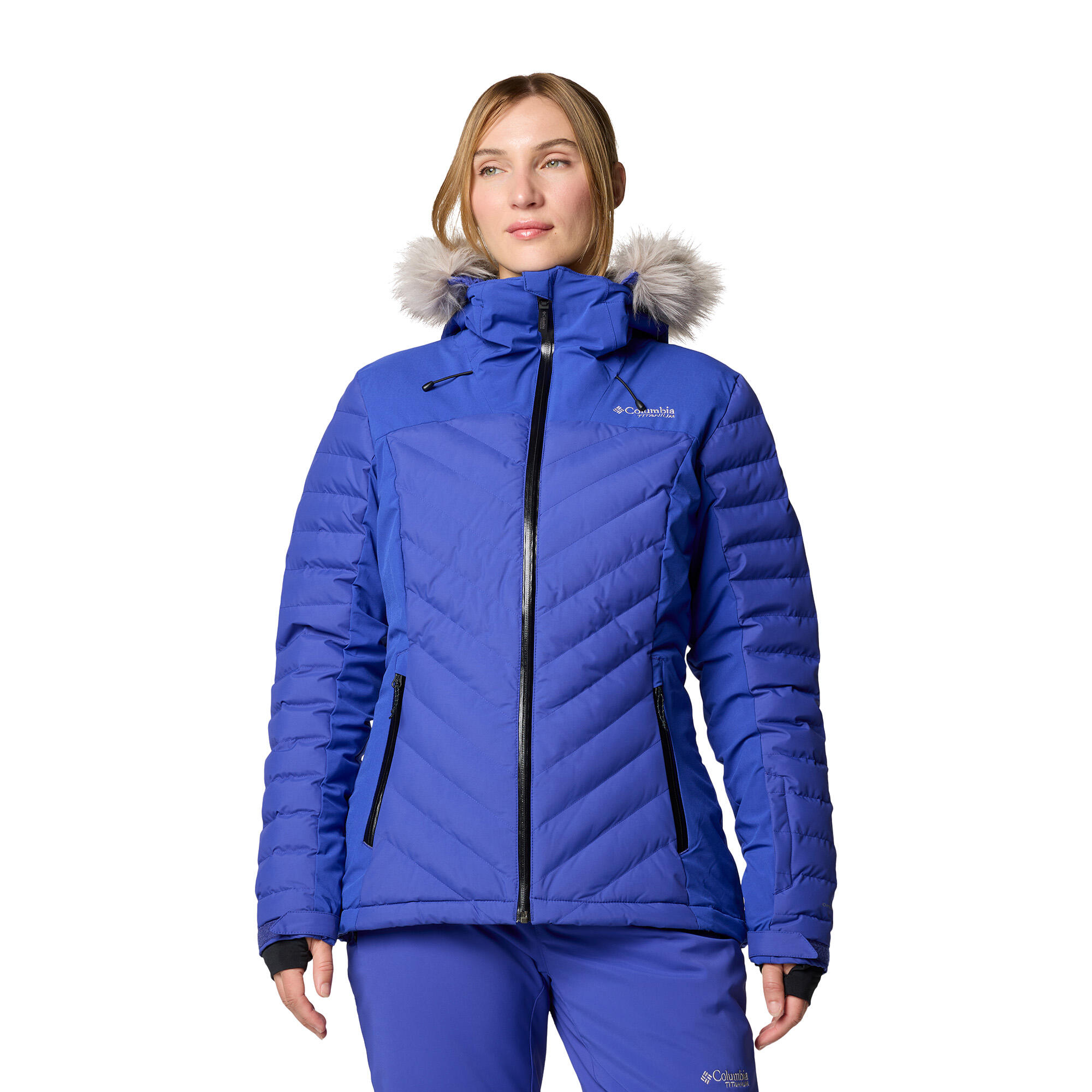 Columbia Chaqueta Bird Mountain Azul 1/5