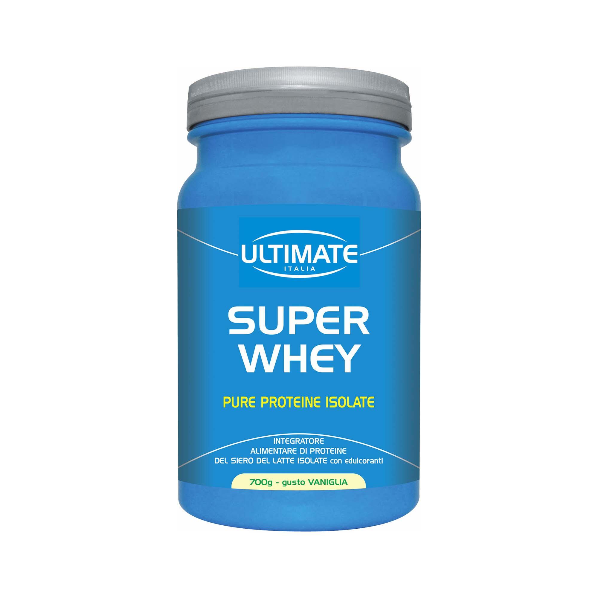 Integratore alimentare - SUPER WHEY VANIGLIA -  700g 1/7