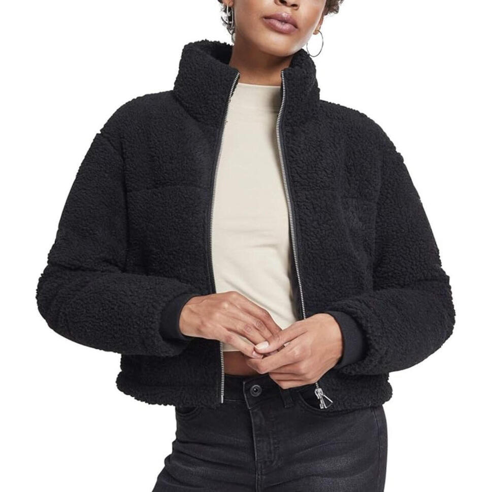 Kurtka turystyczna damska Urban Classics Boxy Sherpa