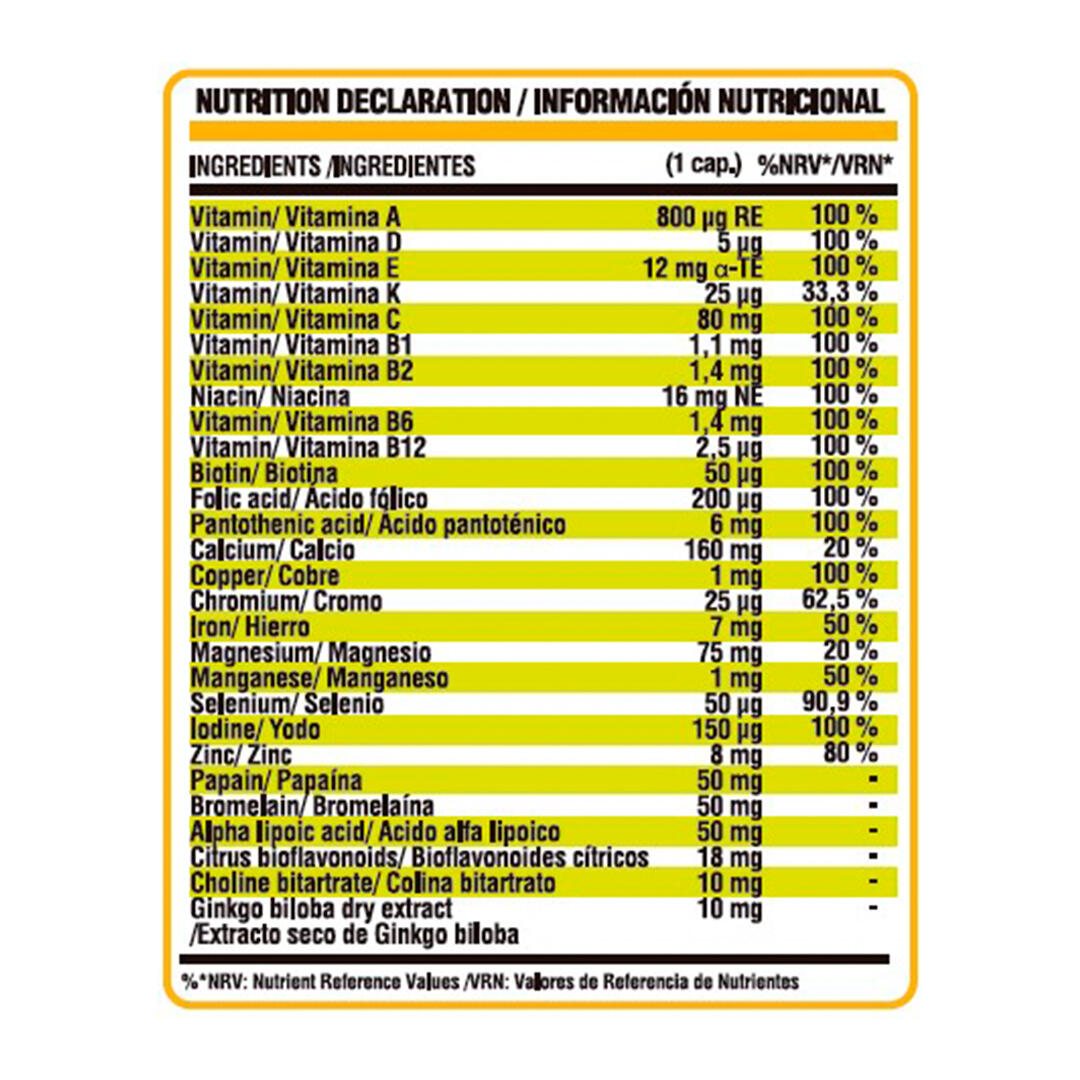 Tägliche Vitamine - 180 vegane LifePRO-Kapseln 4/6