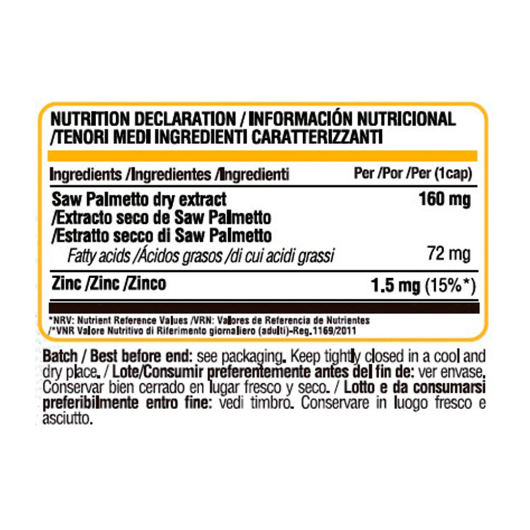 probióticos Life Pro Saw Palmetto 160mg 60 vcaps. 3/4