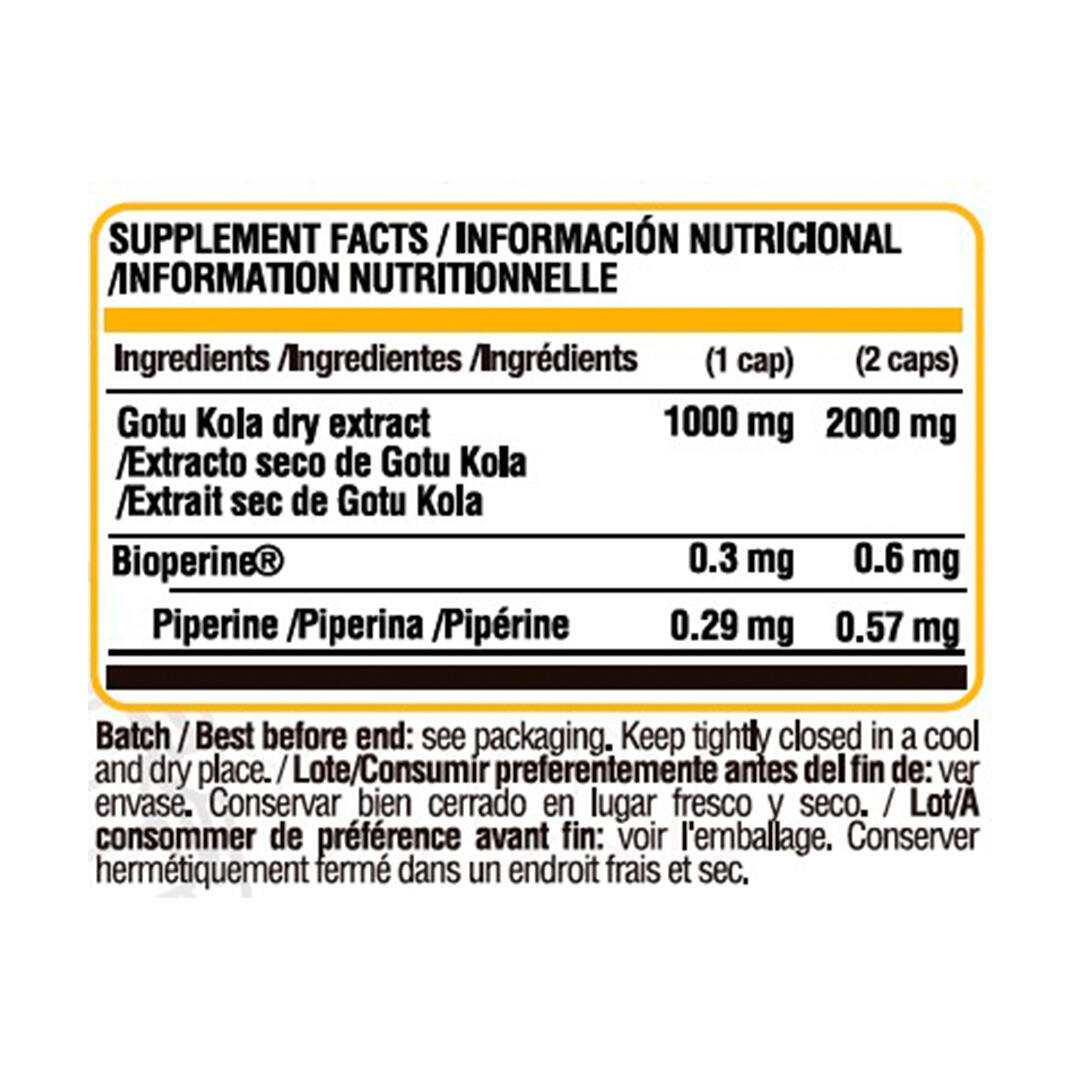 Gotu Kola - 90 LifePRO Vegan Capsules 3/4
