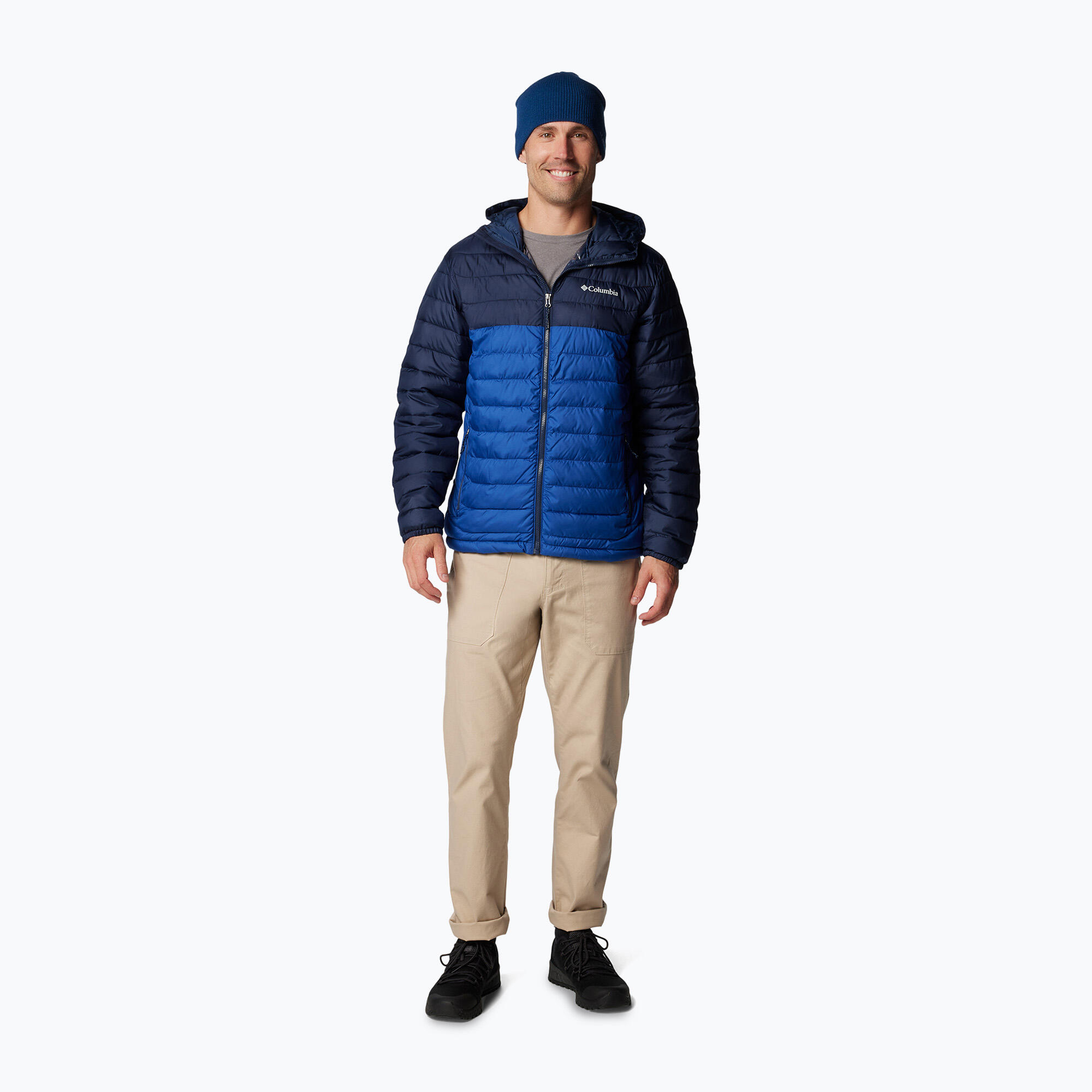 Casaco Columbia Powder Lite II com capuz para homem 2/7