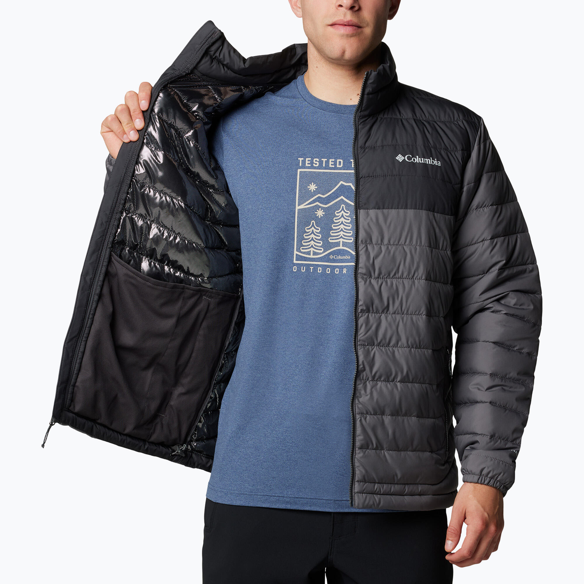 Casaco Columbia Powder Lite II para homem 4/5