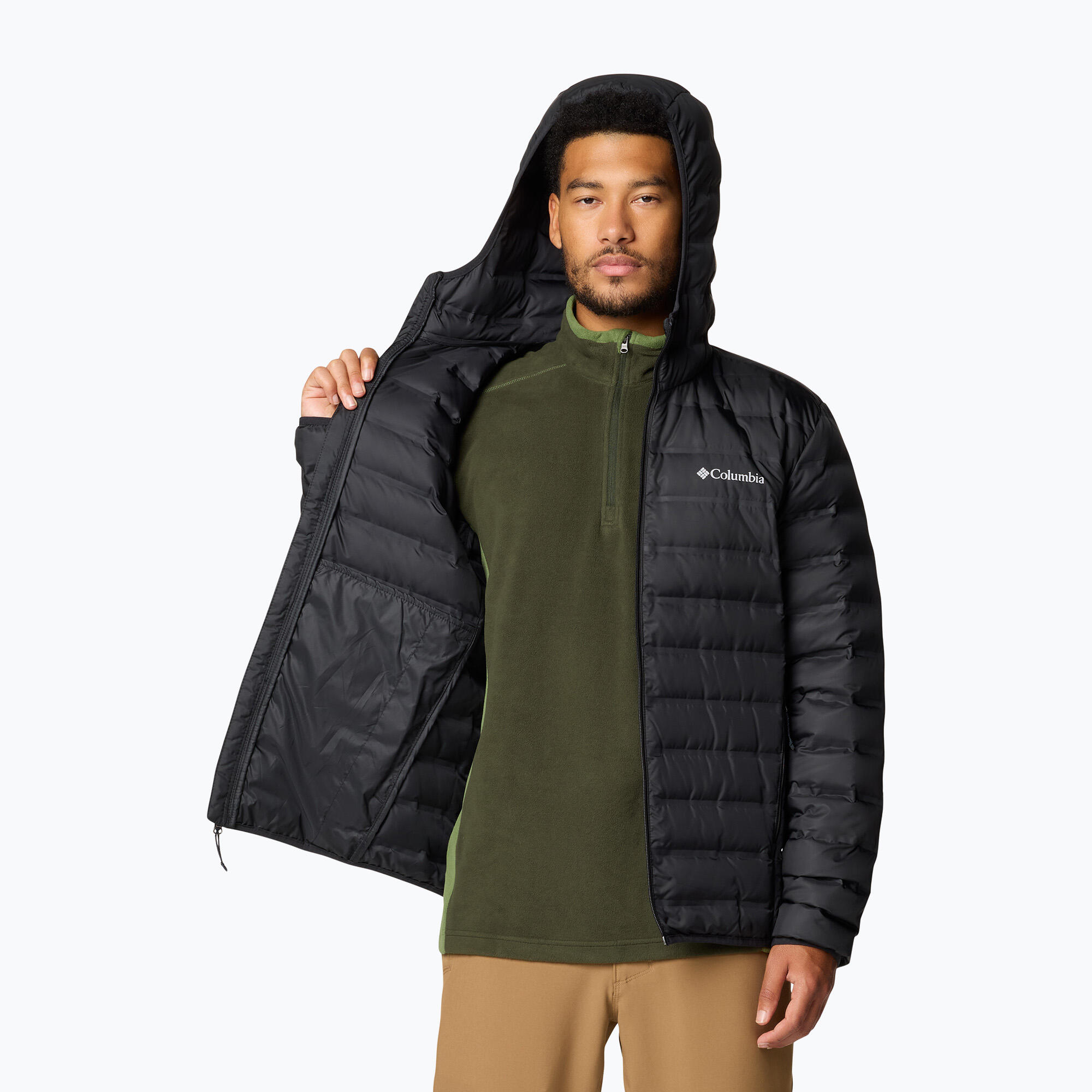 Chaqueta de plumón Columbia Lake 22 II Down con capucha para hombre 4/7