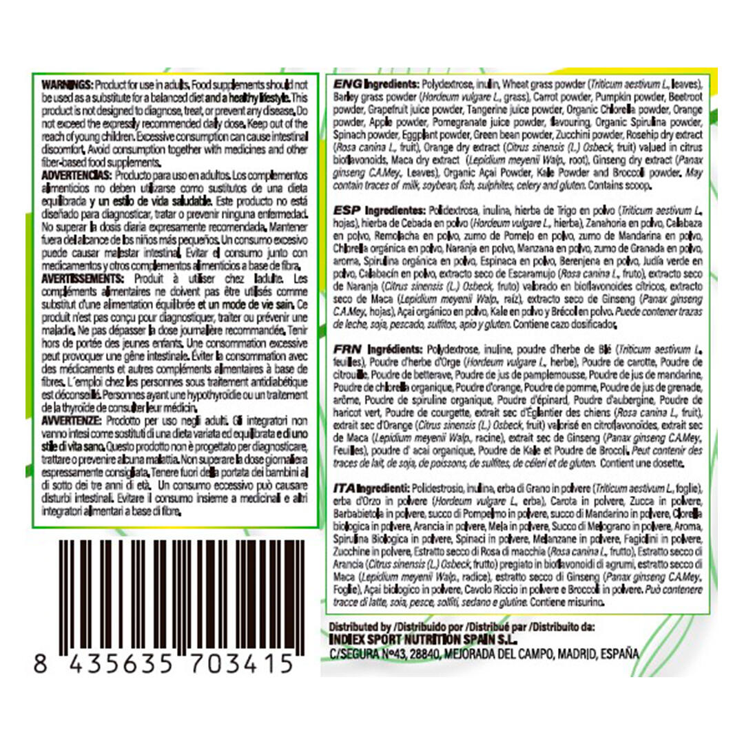 sales minerales Life Pro Ultimate Greens Blend 450g 2/5