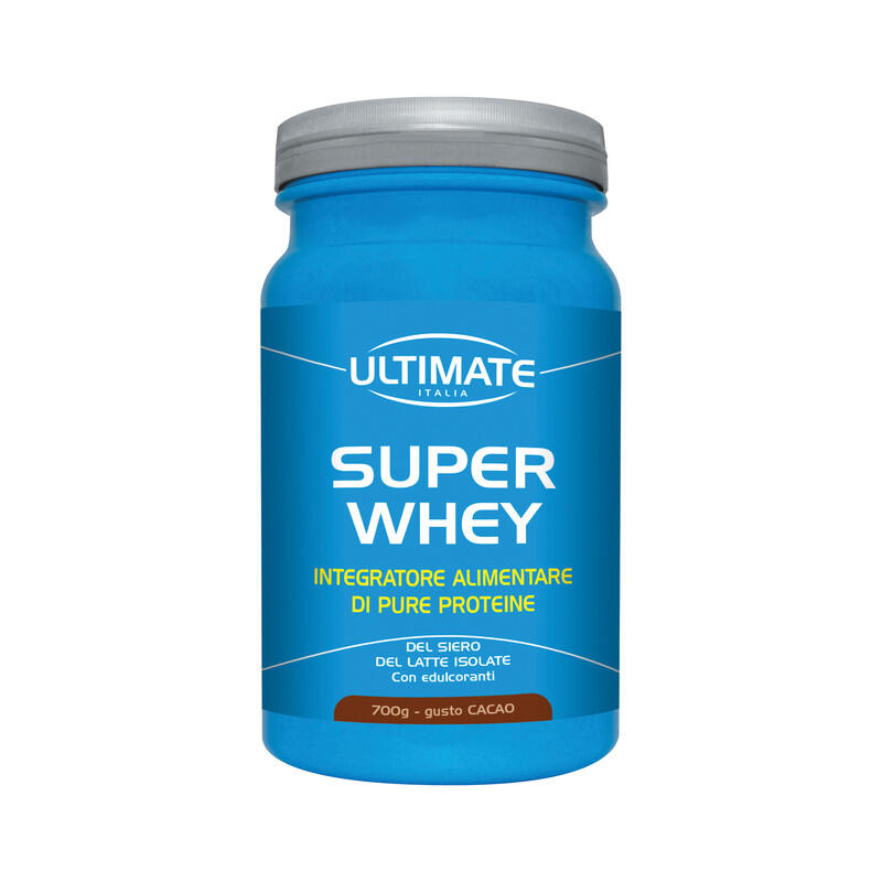 ULTIMATE ITALIA Integratore alimentare - SUPER WHEY CACAO - 700g