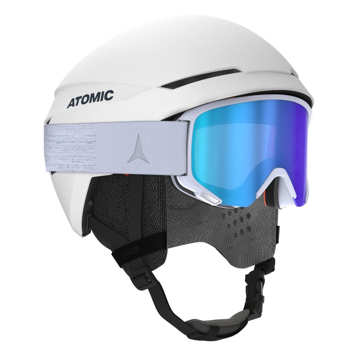 Casque De Ski Savor White Mixte 3/3