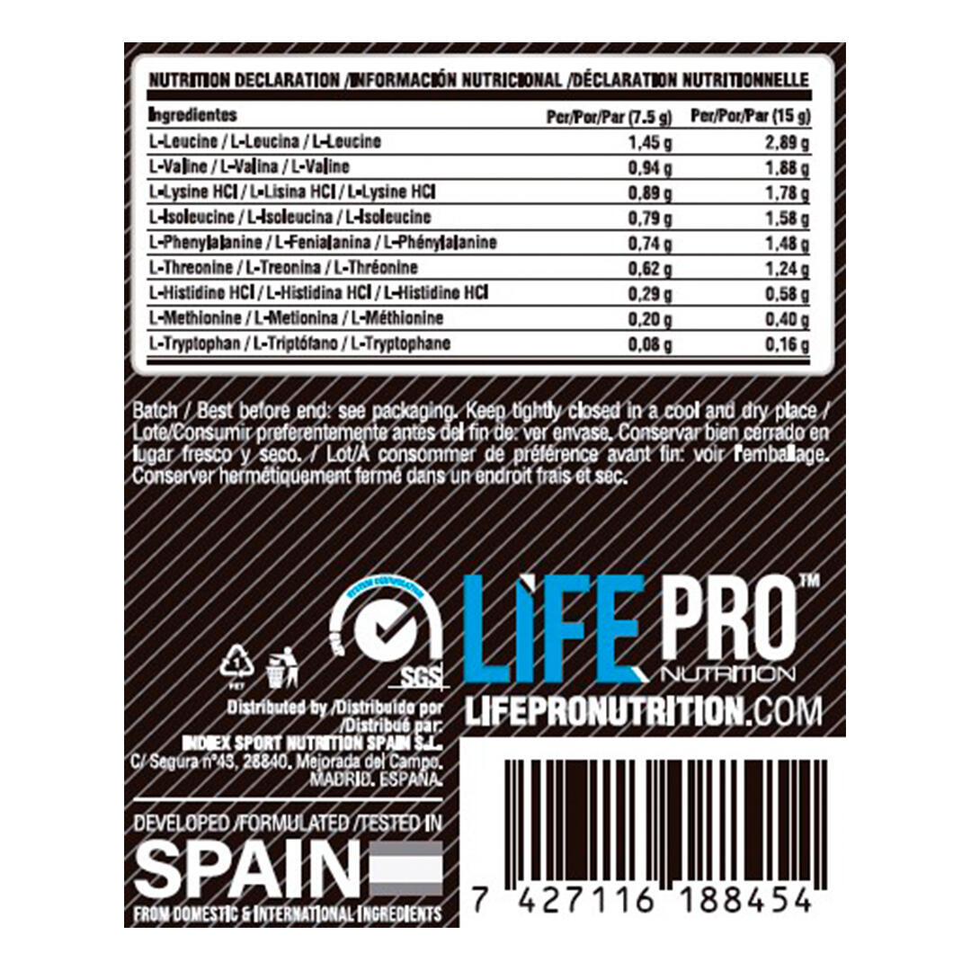 LIFE PRO MAP SABORES 300G - Aminoácidos Esenciales y Recuperación 3/5