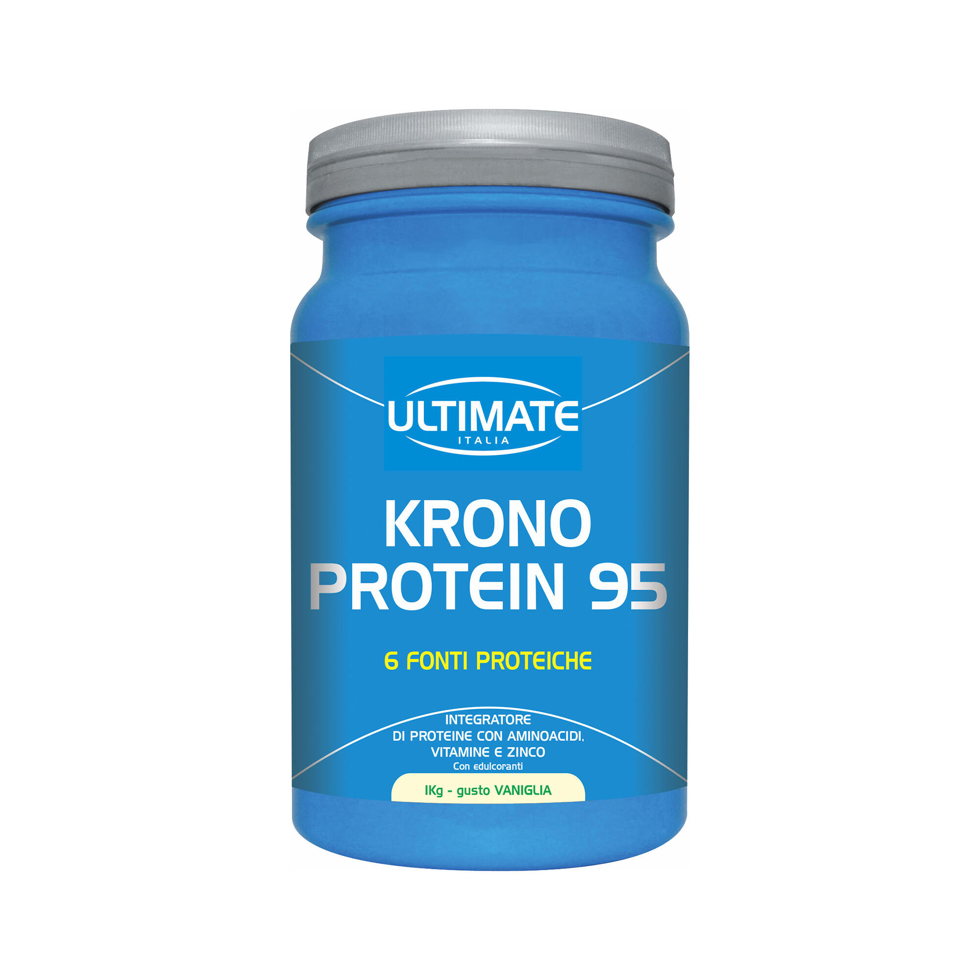 ULTIMATE ITALIA Integratore alimentare - KRONO PROTEIN VANIGLIA - 1 Kg