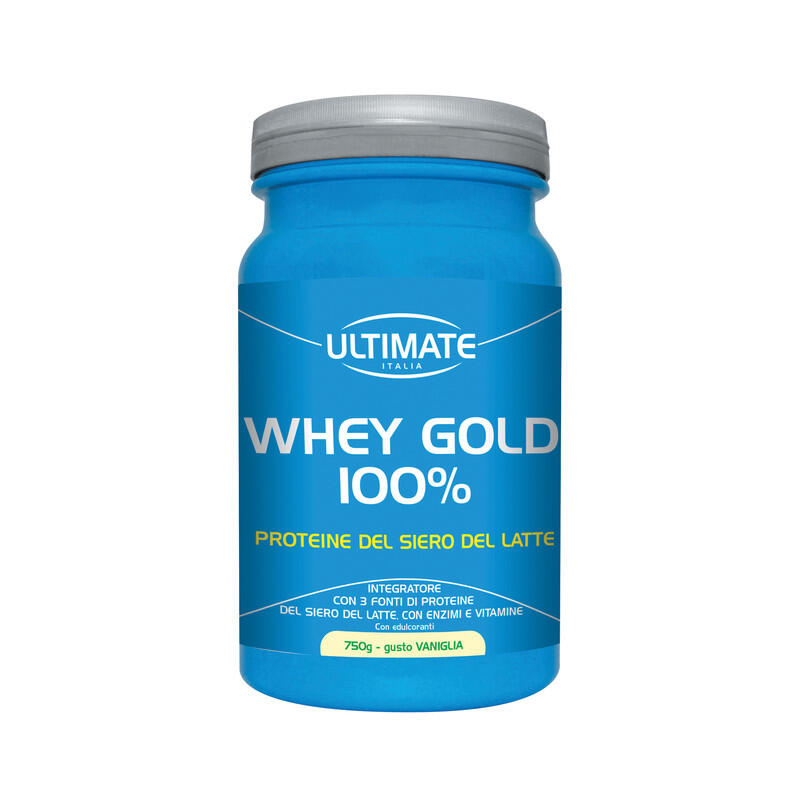 Integratore alimentare - WHEY GOLD 100% VANIGLIA - 750g 1/7