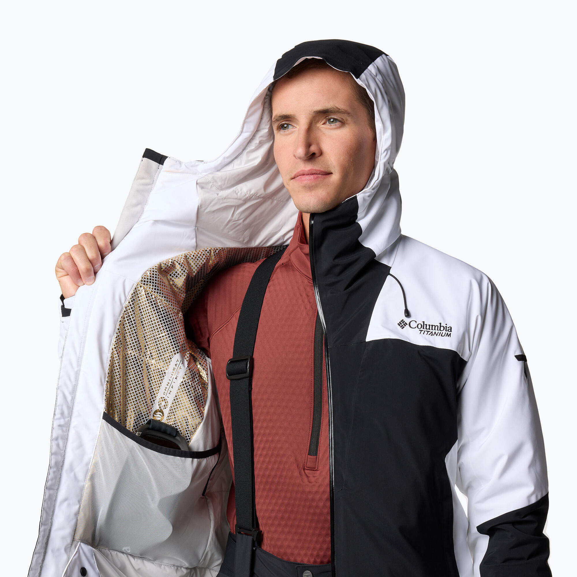 Columbia Chaqueta Cirque Bowl Blanco/negro 5/5