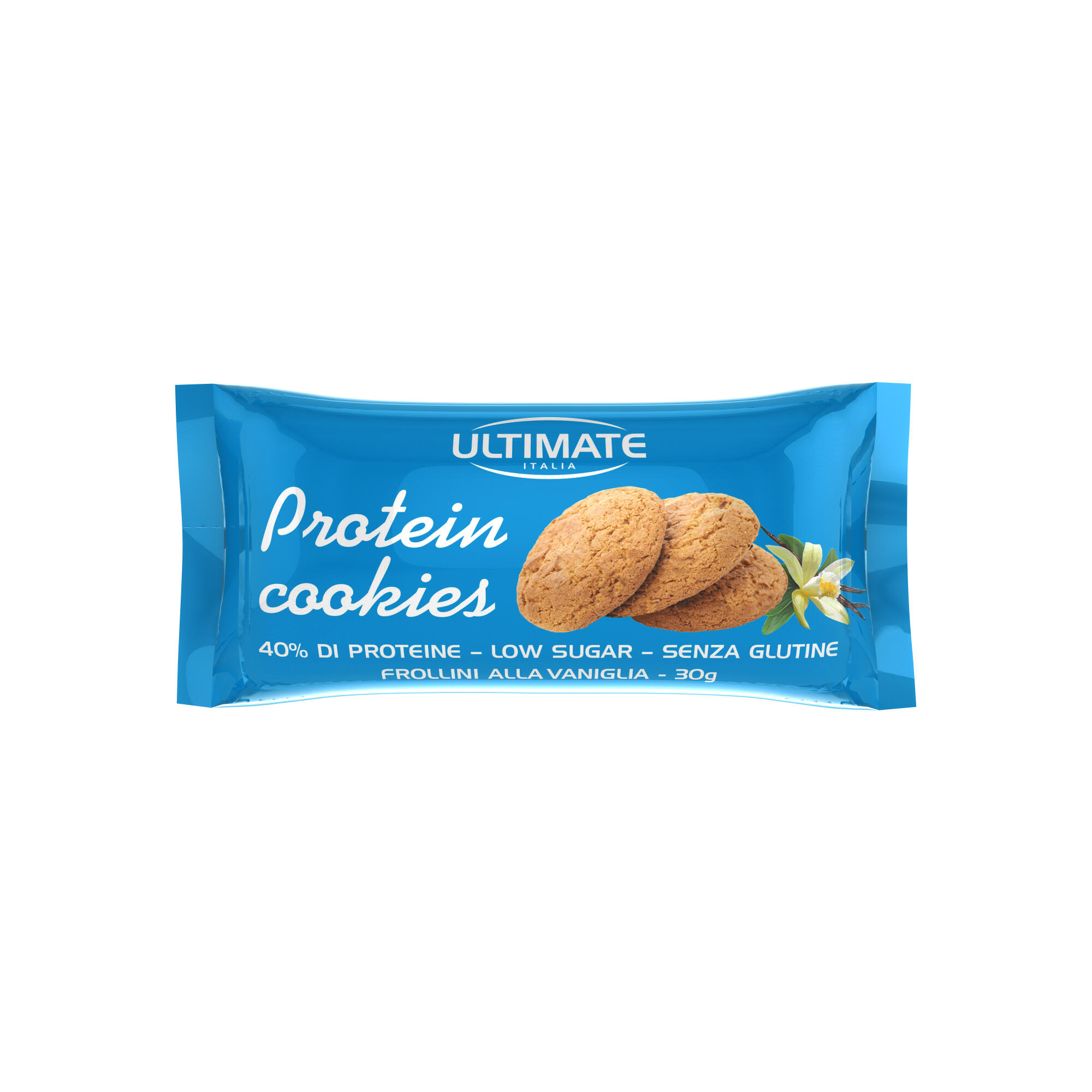 ULTIMATE ITALIA Alimento - PROTEIN COOKIES VANIGLIA - 30g
