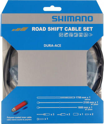 Polymerbeschichtete Kabelsätze und Schalthüllen Shimano OT-SP41