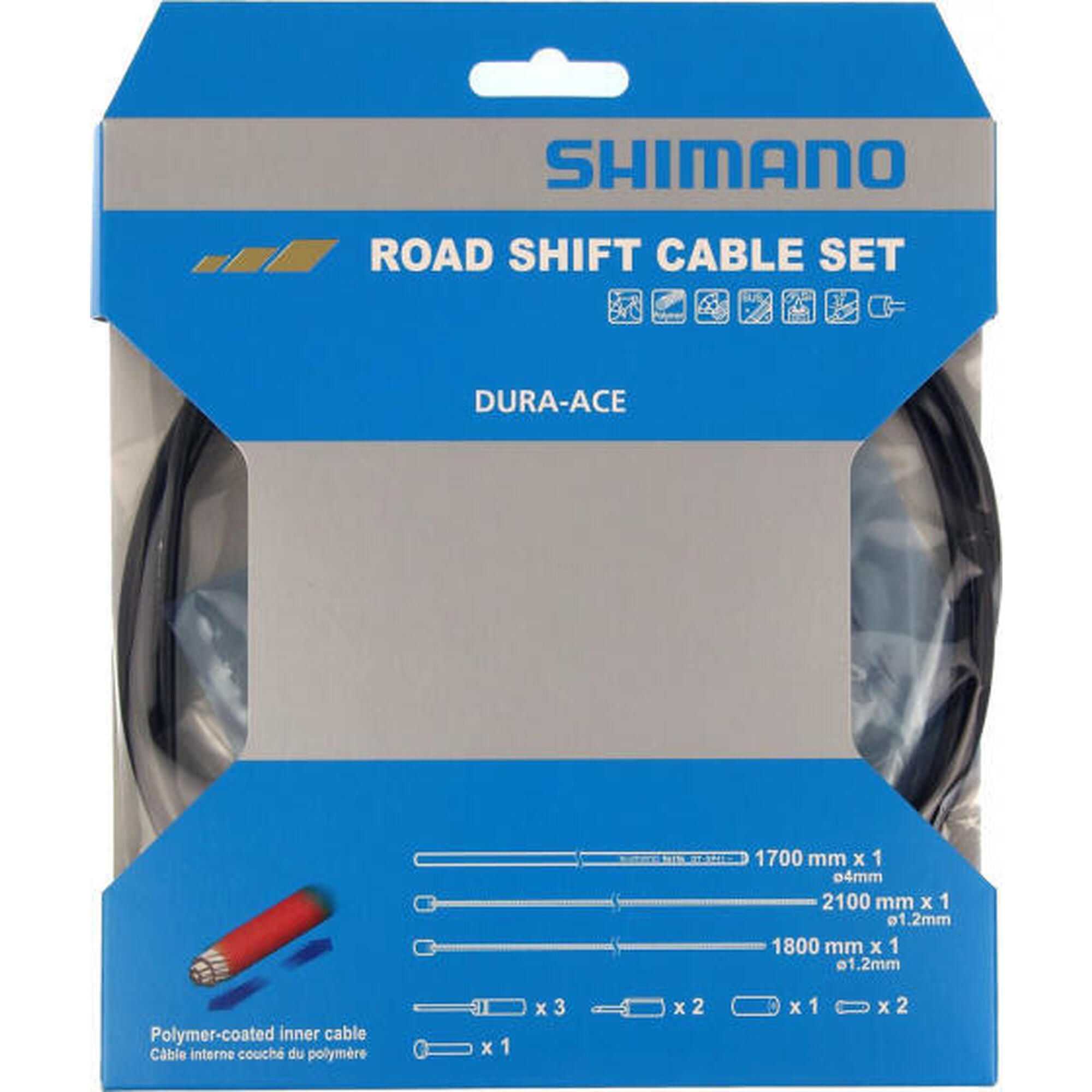 conjunto de cabos de desviador OT-SP412100/1800 mm, preto 12 peças