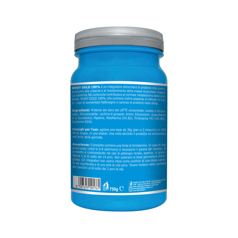 Integratore alimentare - WHEY GOLD 100% BANANA - 750g 2/7