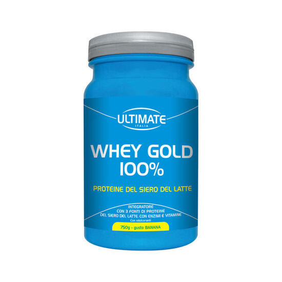 Integratore alimentare - WHEY GOLD 100% BANANA - 750g