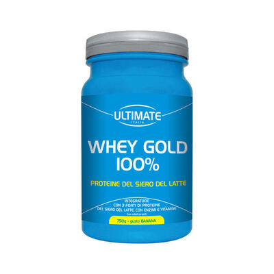 Integratore alimentare - WHEY GOLD 100% BANANA - 750g