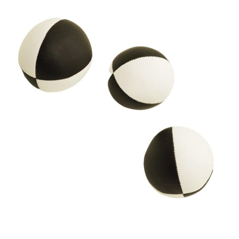 Cirkao - Balle De Jonglage Classic / Lot De 3 + Sac Cirkao - Pack De Jonglerie - Blanc|noir - 12 Cm - Decathlon