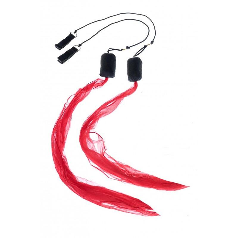 Cirkao - Bolas/poï Foulard Court Cirkao - Poï - Rouge - 7 Cm - Decathlon