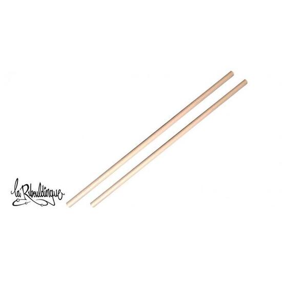 Devilstick Handstäbe transparent 45cm x 12mm Cirkao