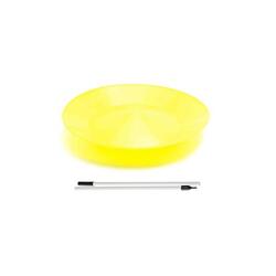 Assiette souple fluo + Baguette plastique pliable PLAY