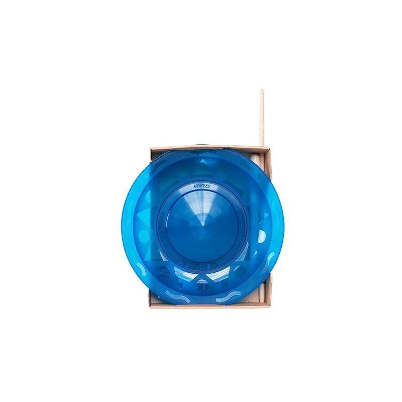Cirkao - Assiette À Tourner + Baguette Bois Pliable Henrys - Assiette Chinoise - Bleu - 25 Cm - Decathlon