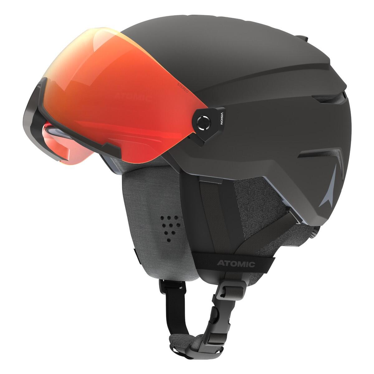 ATOMIC SAVOR VISOR PHOTO BLACK CASQUE 2025 3/3