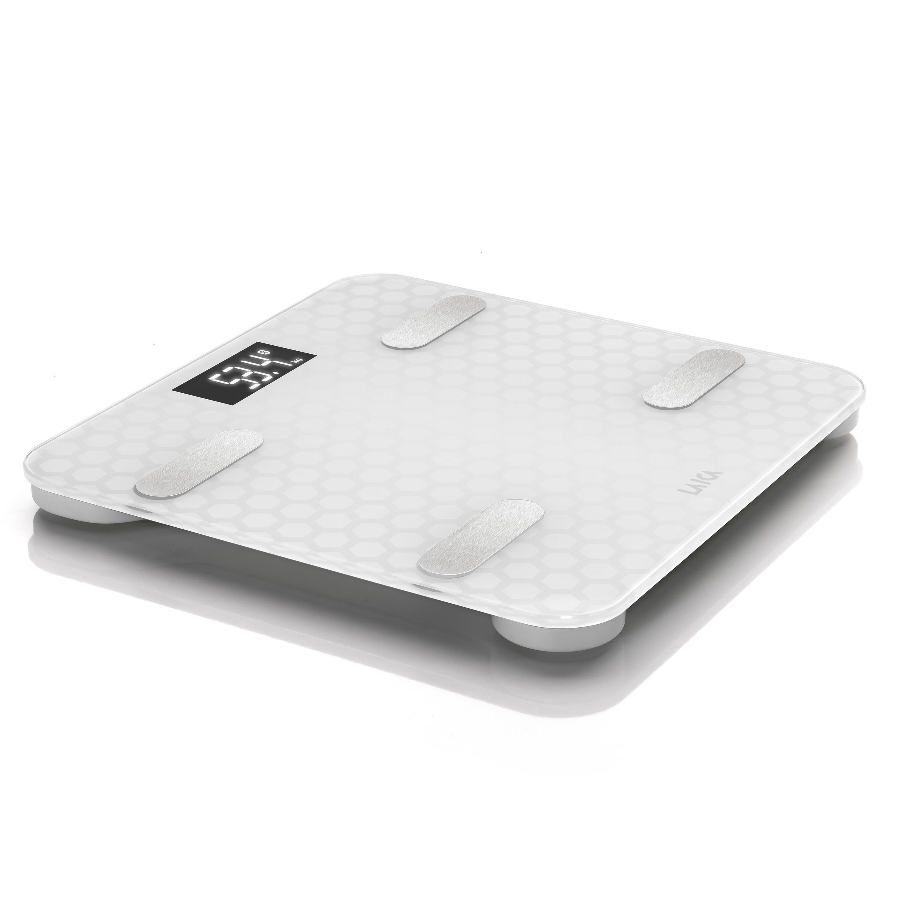 BALANÇA SMART PS7011 CRISTAL 180 kg com cálculo da composição corporal 3/4