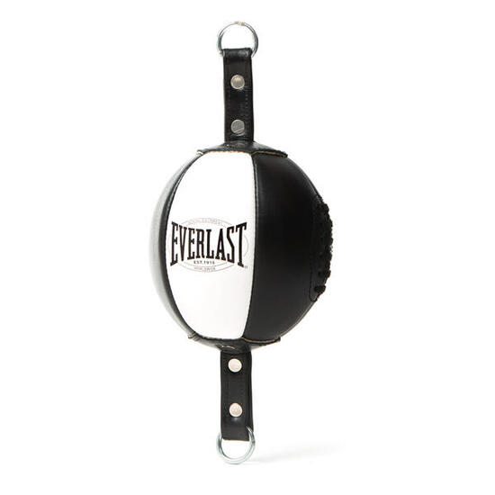 Everlast 1910 Double End Bag | Zwart/Wit | Maat L | 23 cm