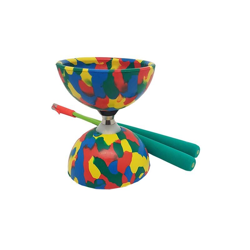 Jestão de diabolo com rolling + pauzinhos de fibra JWS