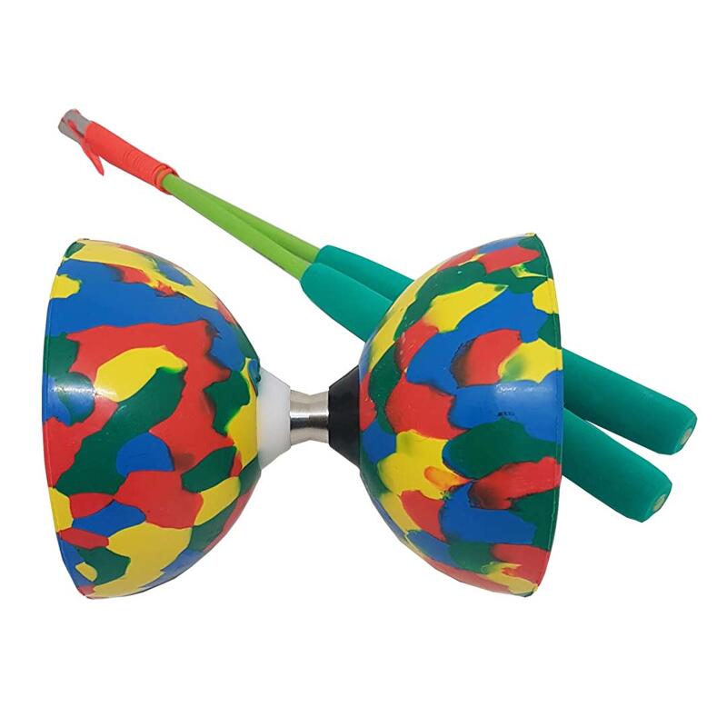 Jestão de diabolo com rolling + pauzinhos de fibra JWS