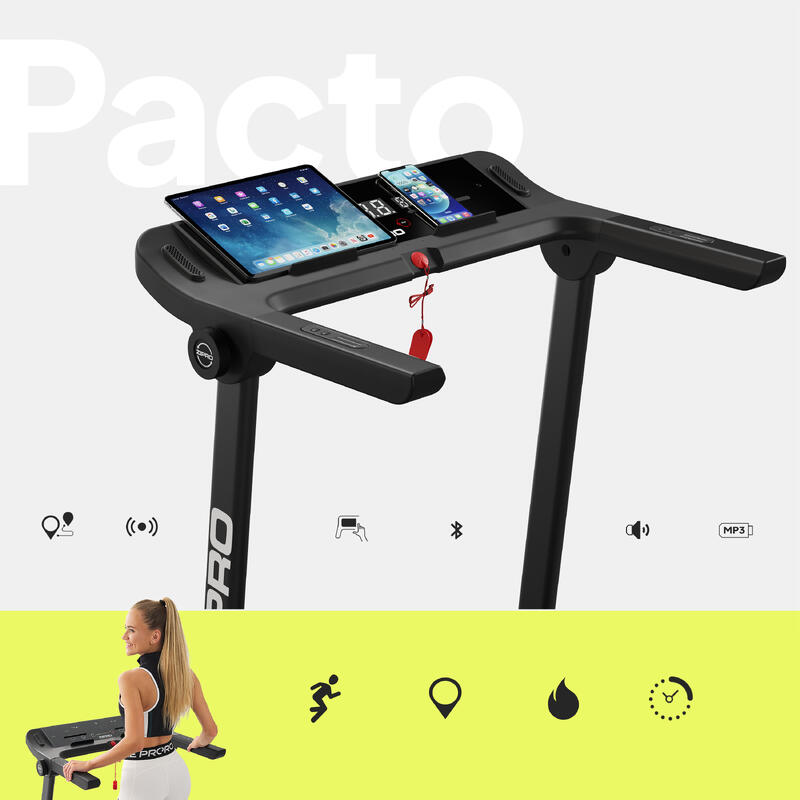 Zipro Pacto iConsole+ Passadeira Elétrica para corrida